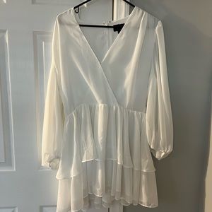 Bardot white dress